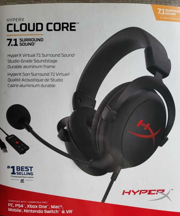 Наушники HyperX Cloud Core 7.1