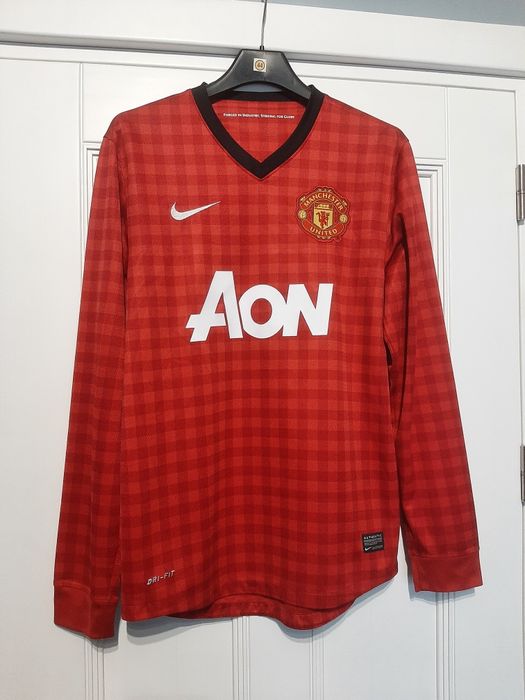 Piłkarska sportowa koszulka nike Manchester United long sleeve męska