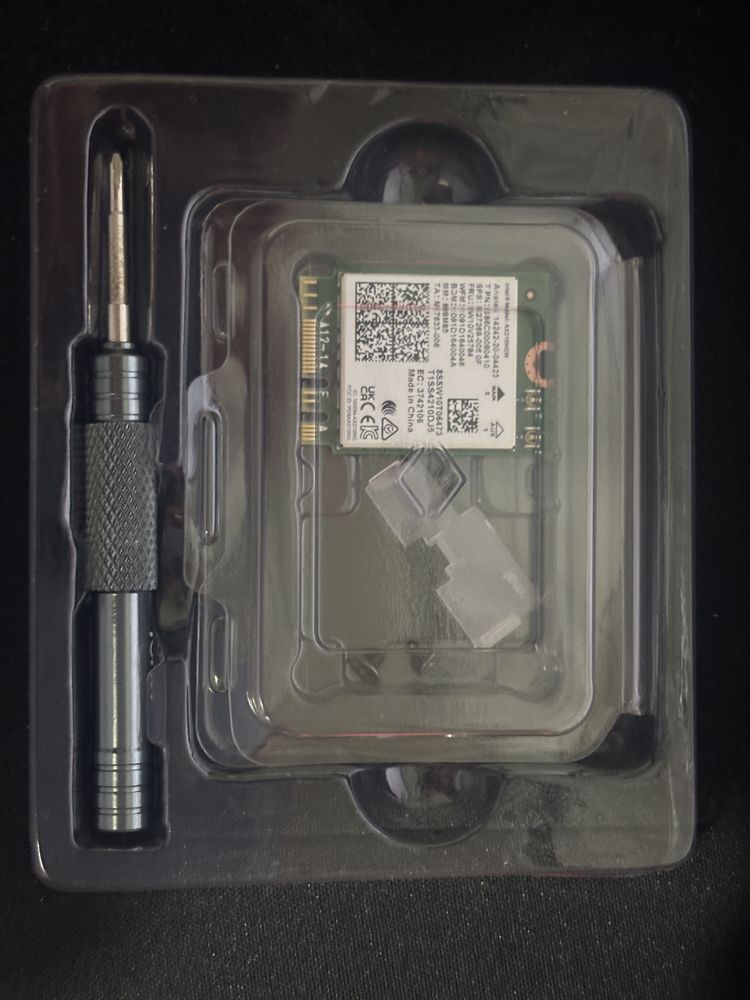 Karta sieciowa Wi‑Fi 6E + Bluetooth 5.3 | M.2 NGFF | Fenvi AX210NGW