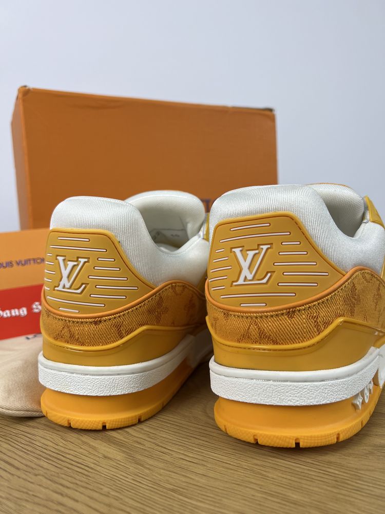 Кросівки Louis Vuitton Trainer Yellow Monogram