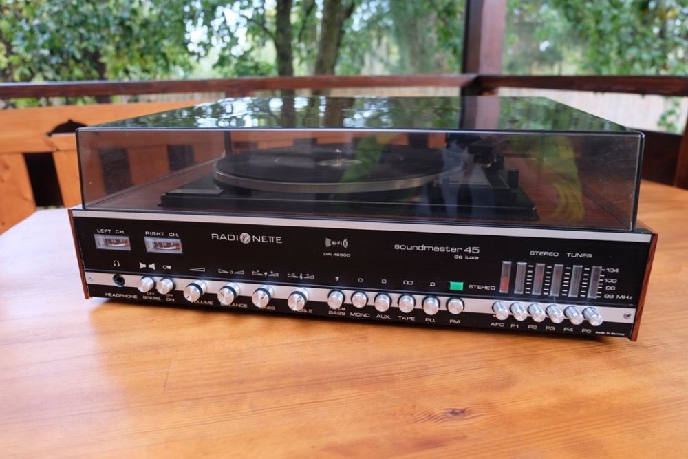 RADIONETTE Soundmaster 45 DE LUXE - Tandenberg