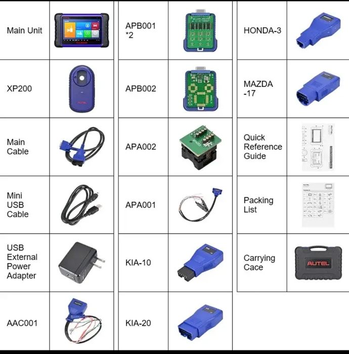 Máquina Autel IM508 + programador XP400Pro