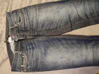 Dżinsy/ jeansy biodrówki Philipp Plein, slim fit, 29 ciemny granat