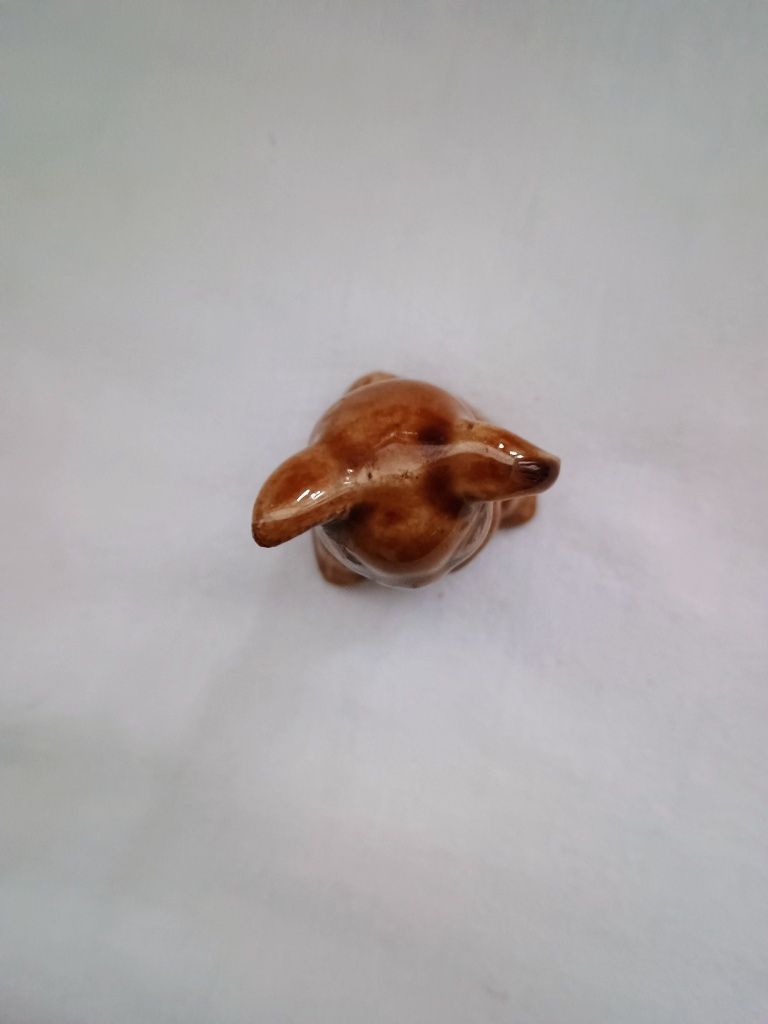 Figurka z porcelitu PRL krolik