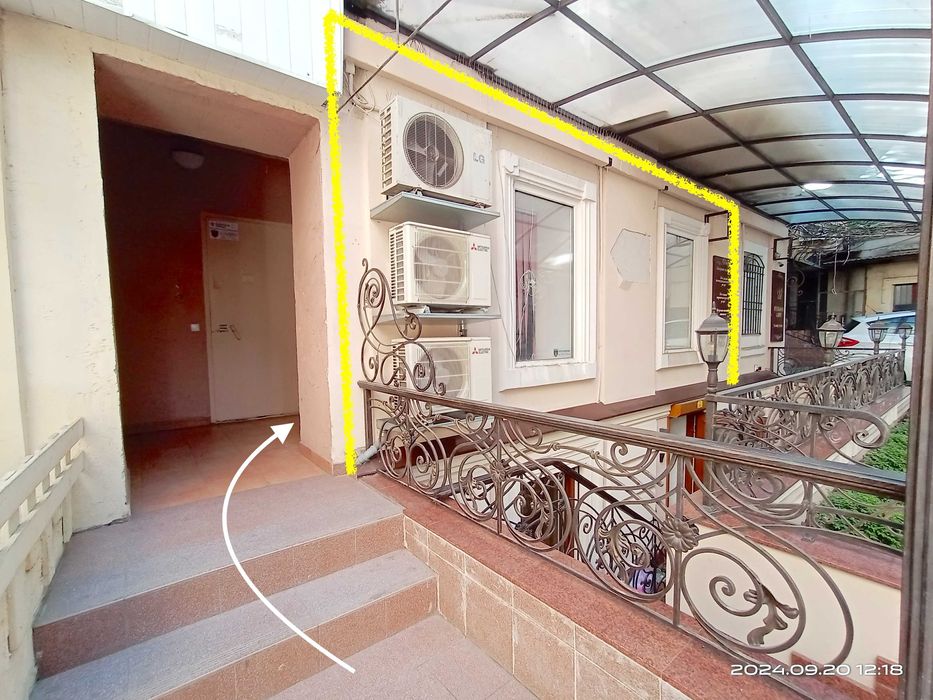 Аренда на Дерибасовской,16/ Офис Салон Магазин 35м²/ Двор «Лотос Мира»