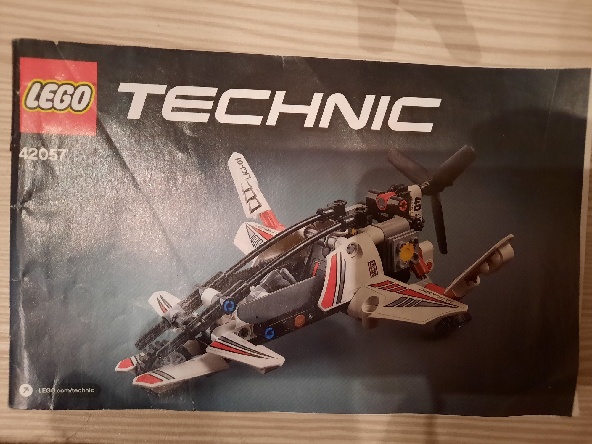 Lego technic 42057 сверхлегкий вертолет
