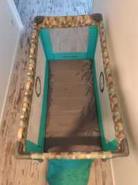 łóżeczko turystyczne Lionello z moskitierą 125 x 65