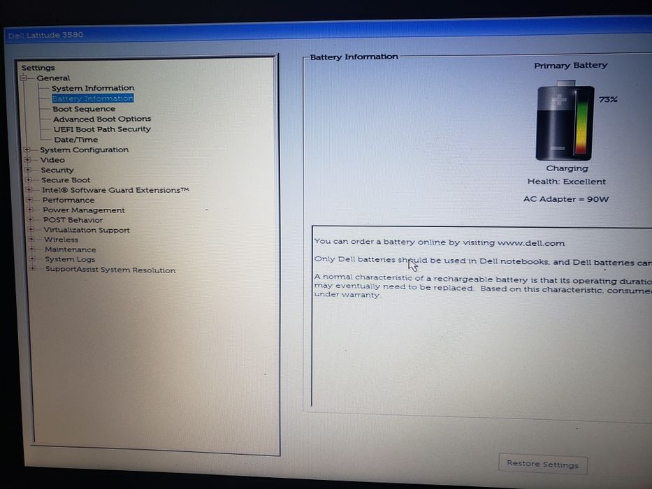 Оригінальна батарея Dell WDX0R 42Wh (малий знос!)