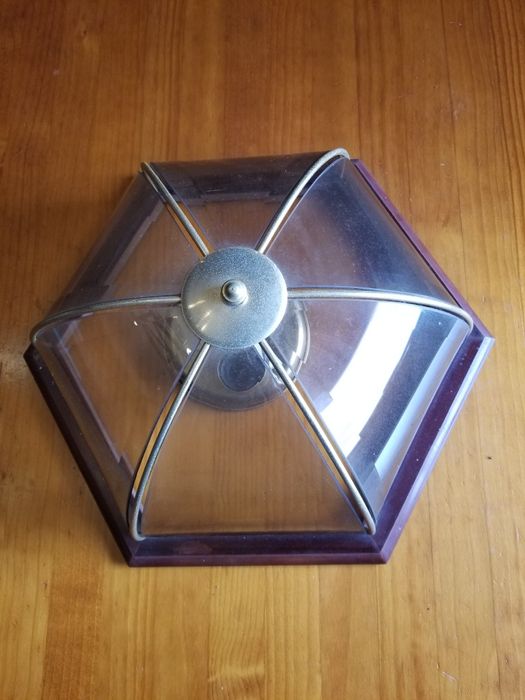 Candeeiro de tecto para sala com 2 pontos luz