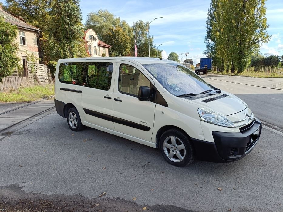 Citroen Jumpy ll 2008r 9 Osobowy Long 1.6 HDI Klimatyzacja Bez DPF