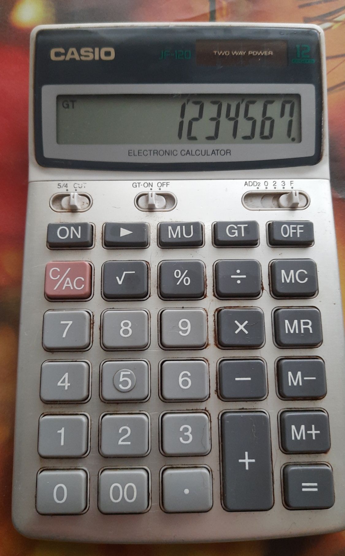 Калькулятор KASIO JF-120