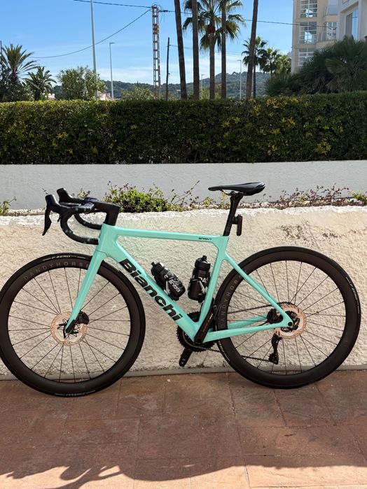 Bianchi Sprint 53 di2 pomiar mocy
