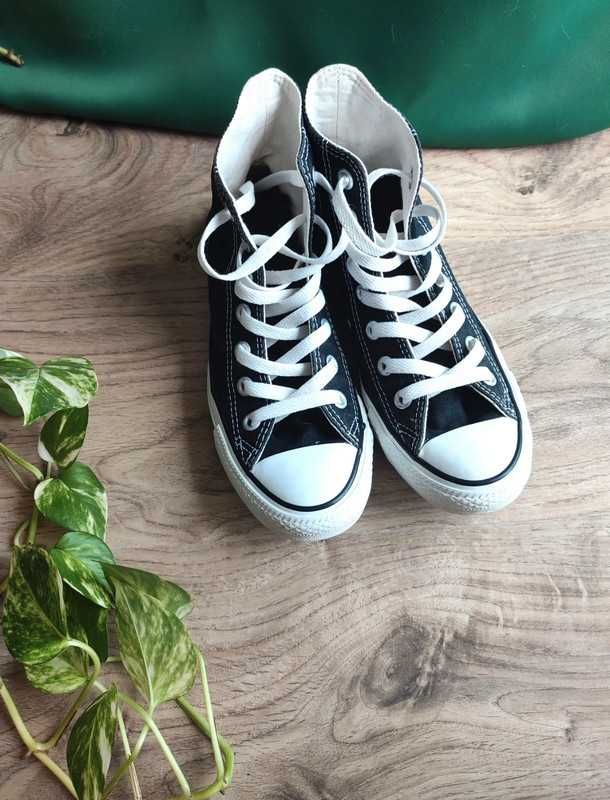 Trampki Converse wysokie Conversy 36 czarne