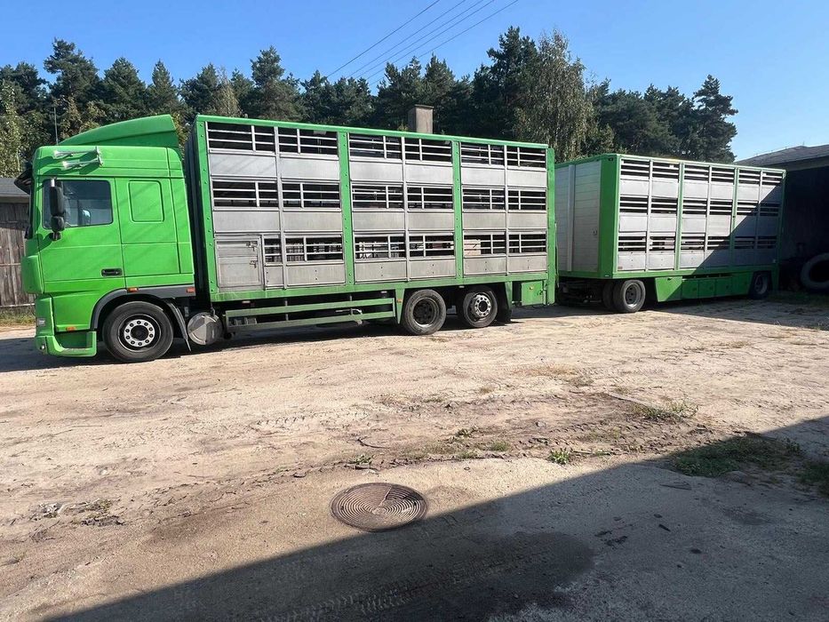 Przyczepa do transportu żywca, Jumbo,1998 rok.Cena 30750 PLN brutto