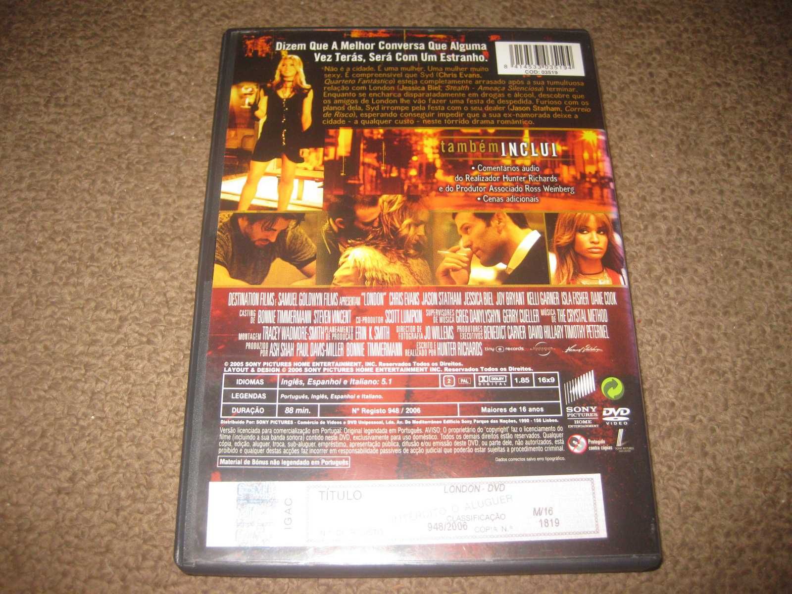 DVD "London" com Jason Statham/Raro!