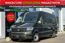 Volkswagen Crafter FL Furgon L5 z wysokim dachem LONG 2.0 TDI 177 KM, Dostępny od ręki!