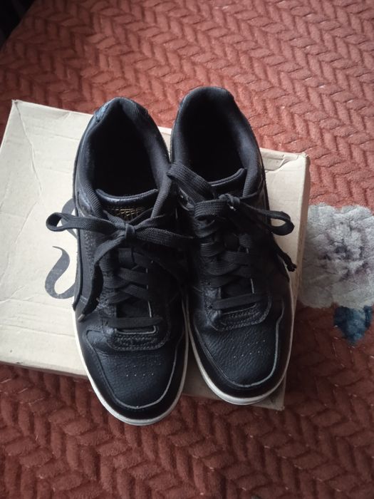 Кожаные кроссовки puma