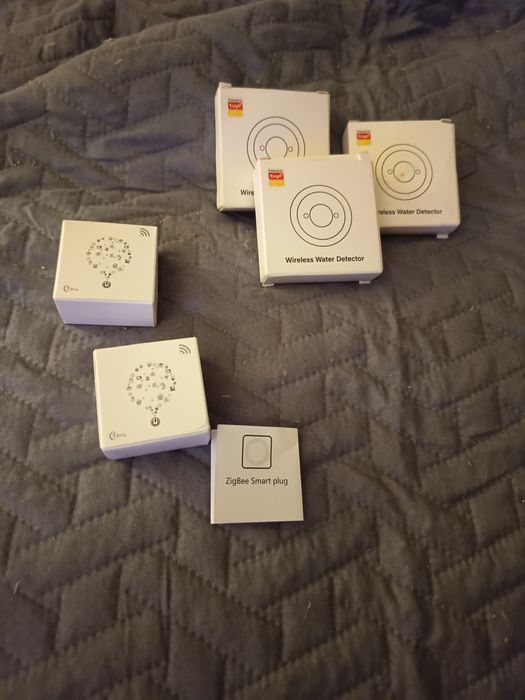 Zigbee s e detetor de água