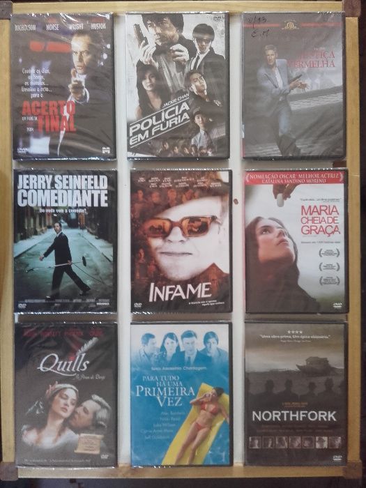 DVD's originais Novos e Usados