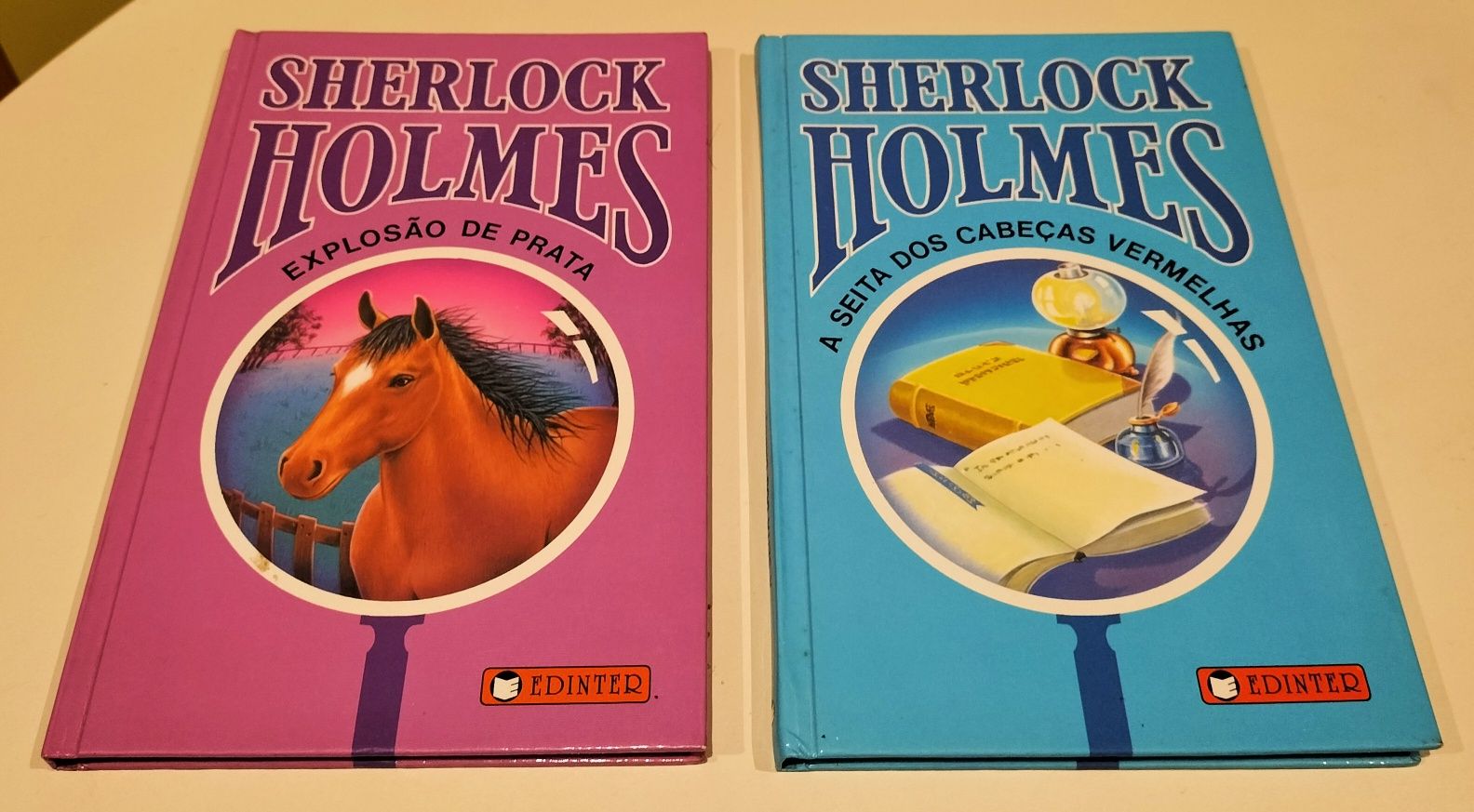 Livros da coleção "Sherlock Holmes", Edinter