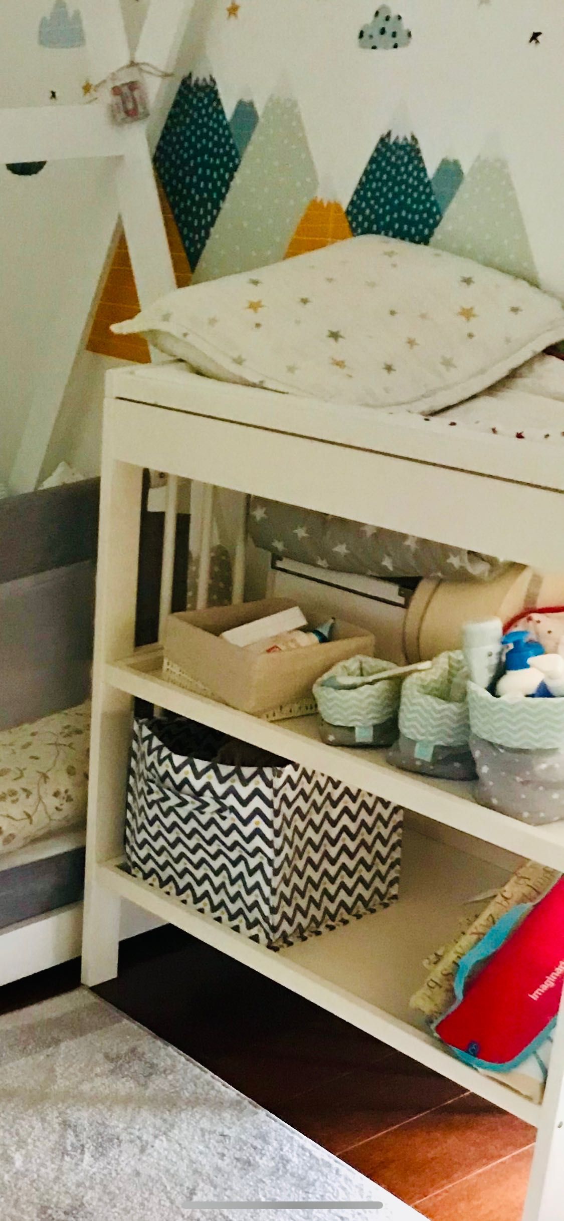 Trocador Gulliver (Ikea) branco