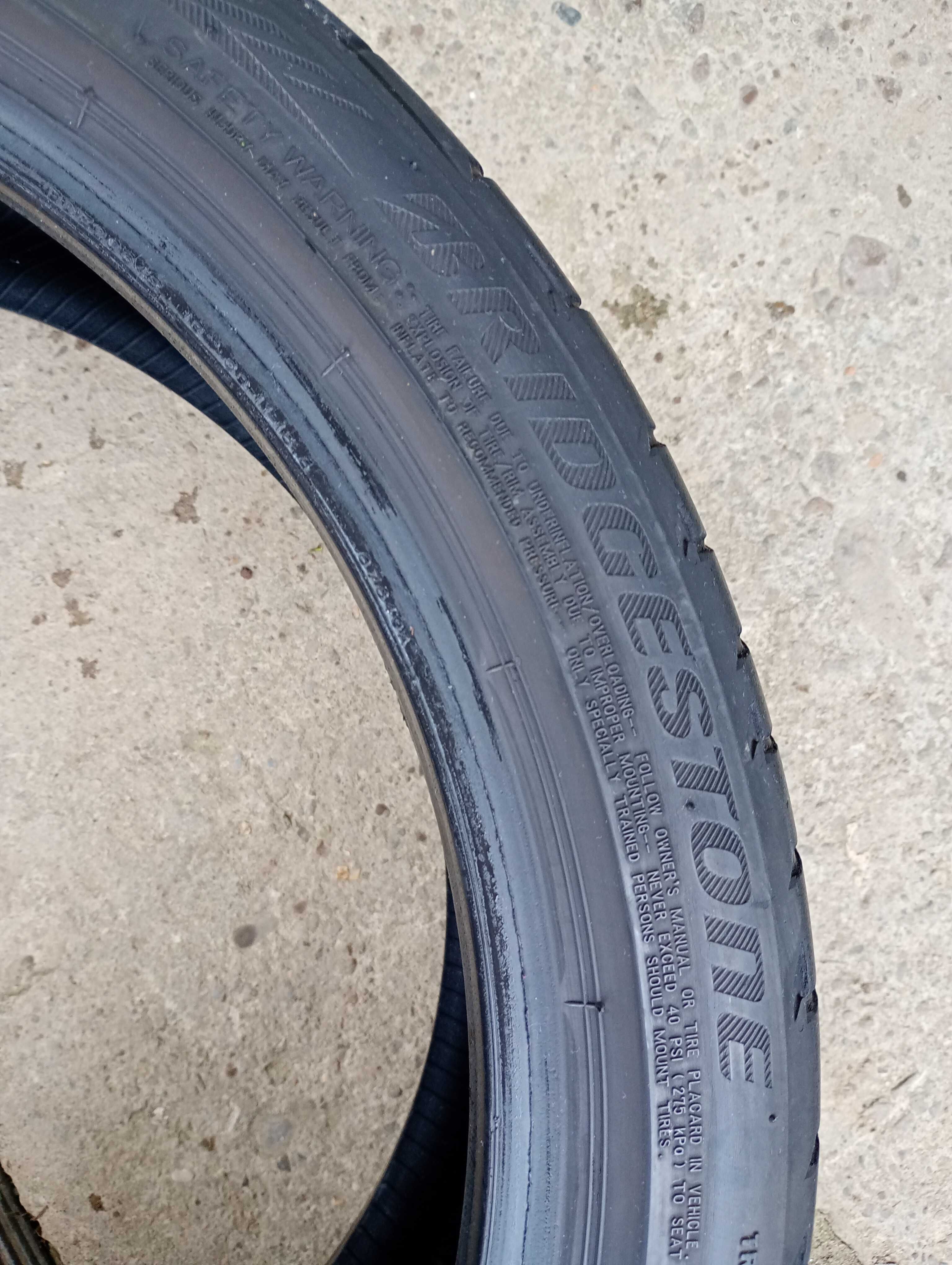 225/40 r19 Bridgestone 4шт літо шини резина 225 40 19 (L01*4)