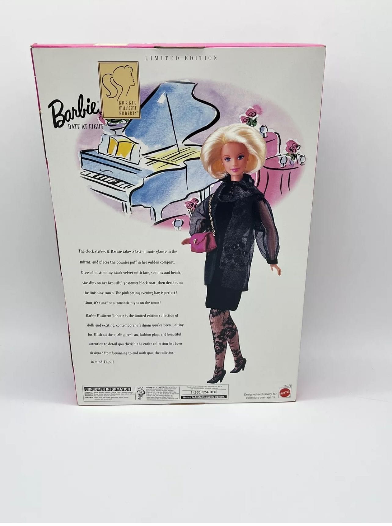 1996 MATTEL MILLICENT ROBERTS collection Barbie Date at Eight
