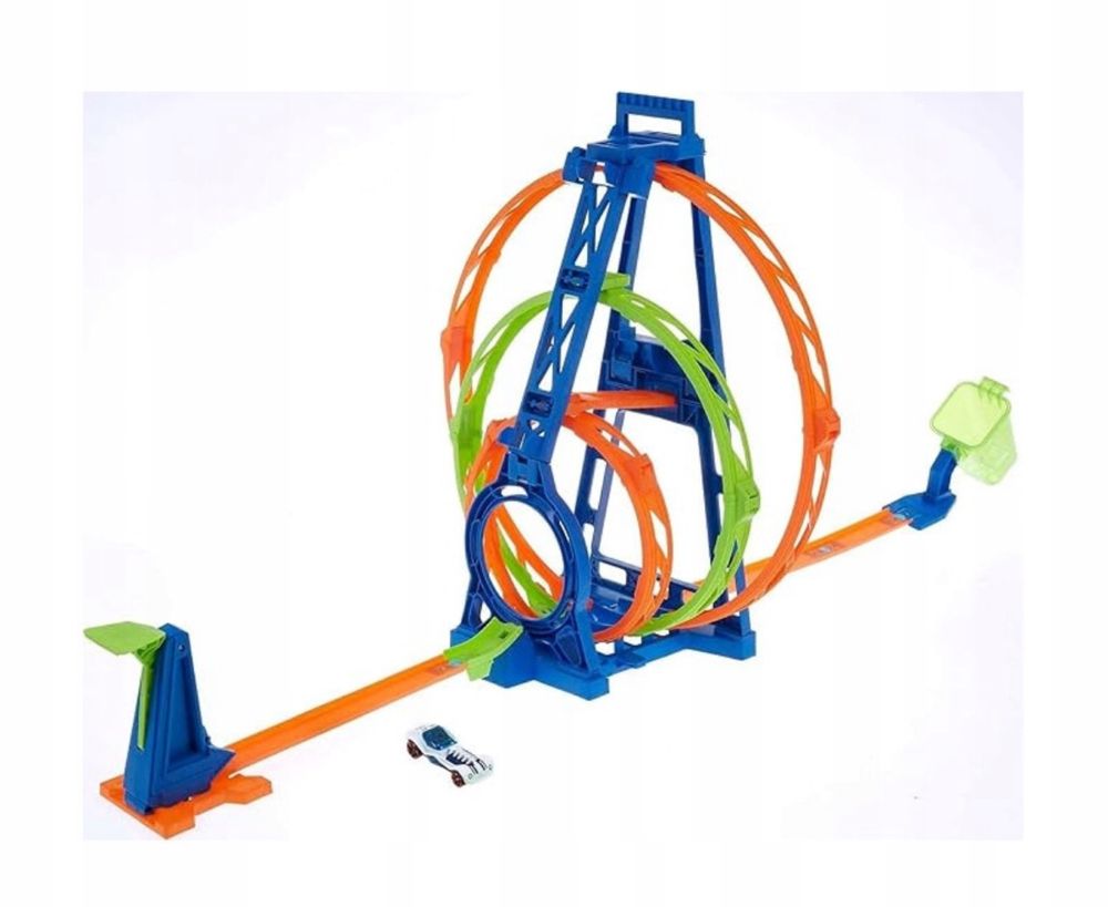 Hot wheels potrójna pętla tor