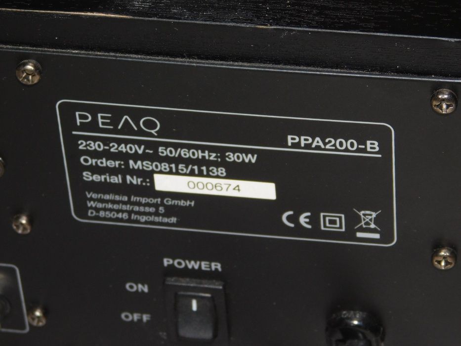Stacja dokująca PEAQ PPA200-B iPad iPhone iPod amplituner wzmacniacz