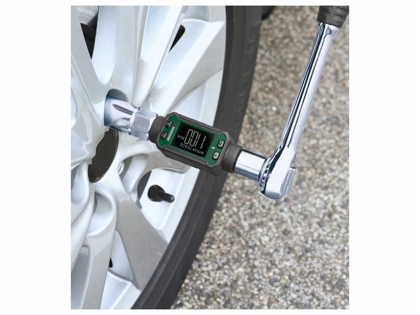 Parkside CYFROWY adapter DYNAMOMETRYCZNY redukcje 40-200 Nm  974L