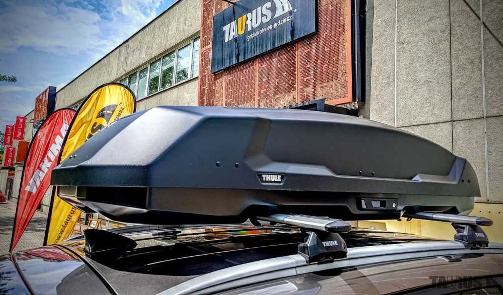 Box dachowy Thule Force 3 L 450 L czarny aeroskin I Doradztwo i montaż