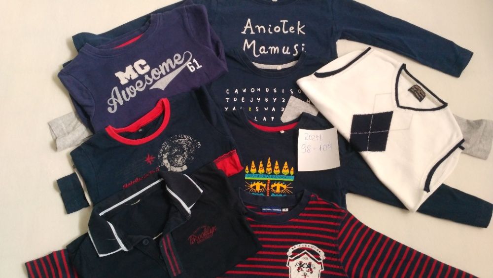 Bluzy bluzki Original Marines, Mayoral, Endo rozm.98-104 paka