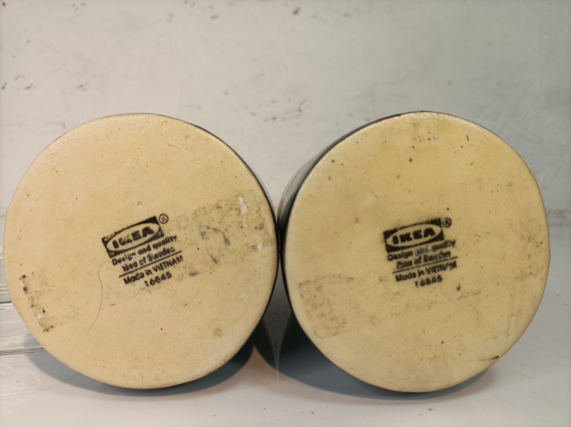 Para vintage wazonów Ikea , lata 80. 90.