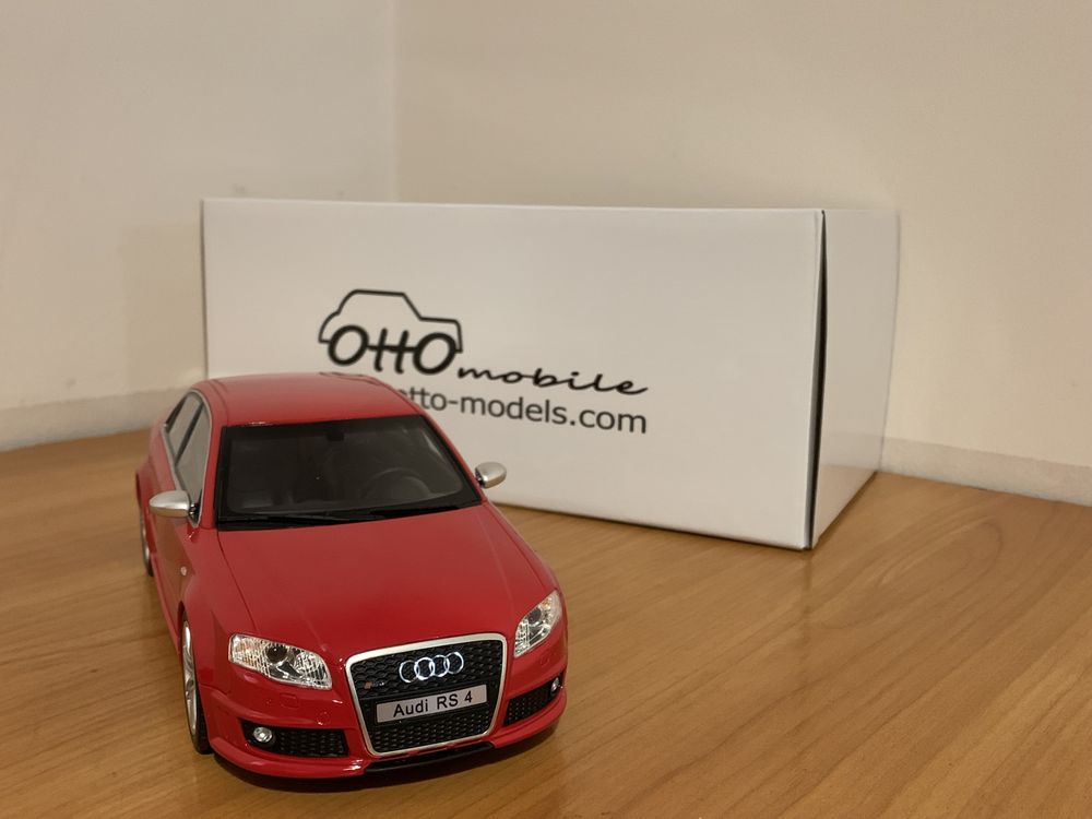 Audi RS4 B7 4.2 FSI sedan Otto 1:18 limit 2500szt A4 A6 Rs6