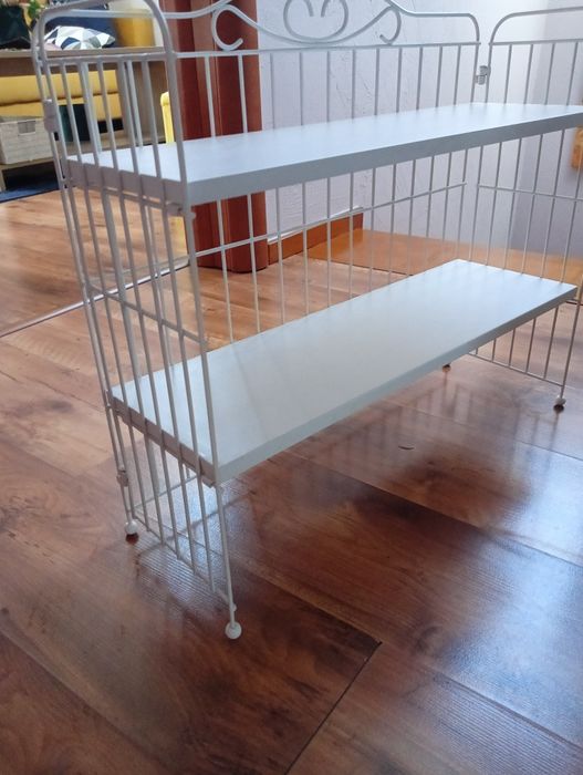 Półka biała nadstawka na biurko