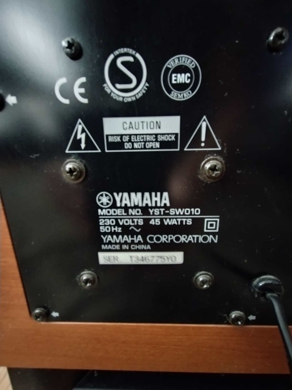 Yamaha Wharfedale zestaw glosników