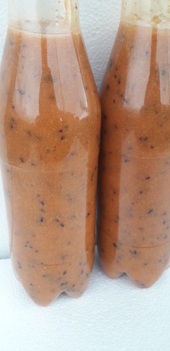 Облепиха свежая перетертая.Облепиховий чай.Обліпиховий чай.Обліпиха.