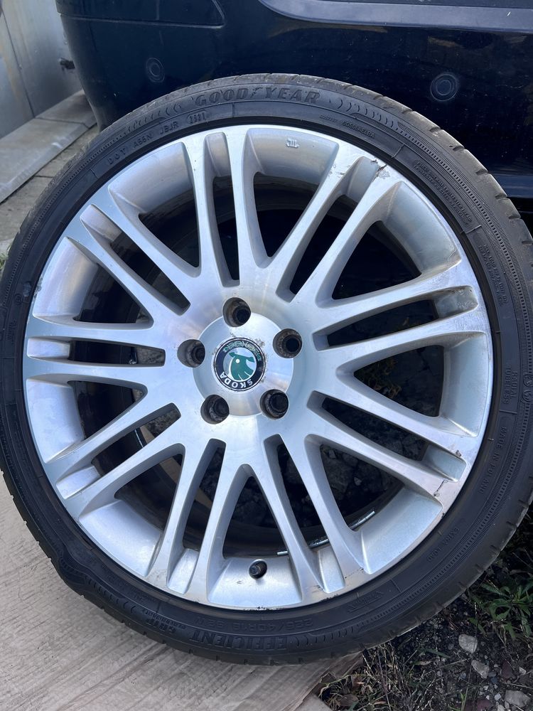 Alufelgi skoda superb 5x112 r18