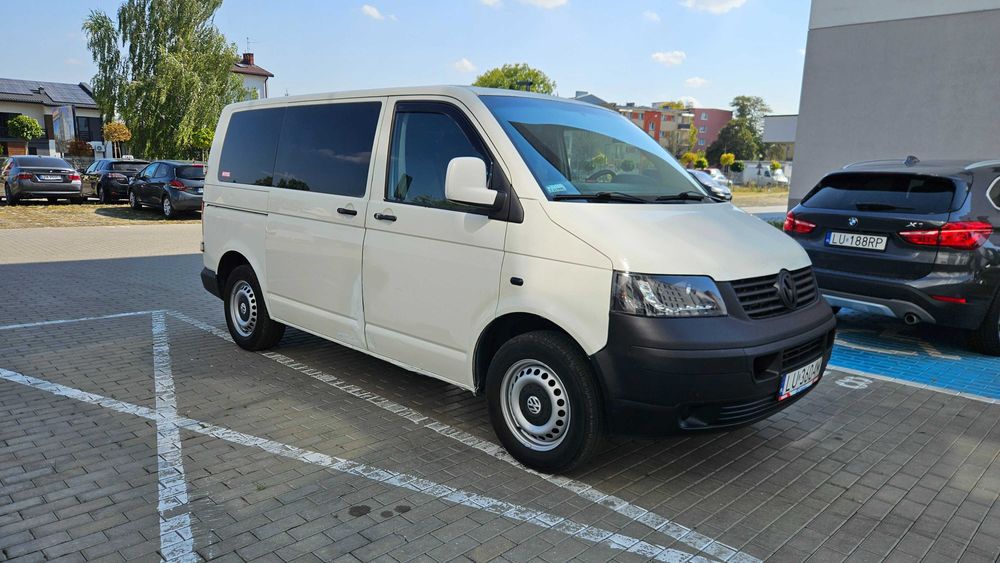 Volkswagen Transporter T5 1.9 TDI 105km 140km 9 osobowy Po serwisie