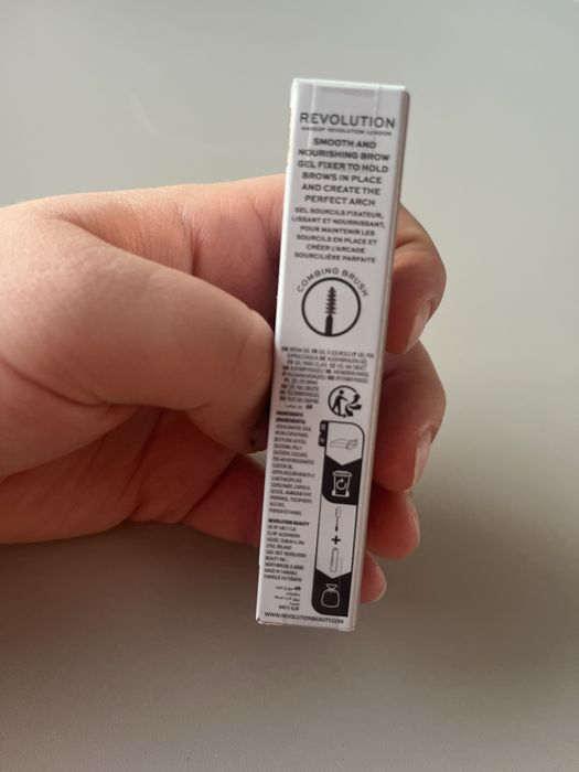 Makeup Revolution Utrwalający Żel do Brwi Brow Fixer