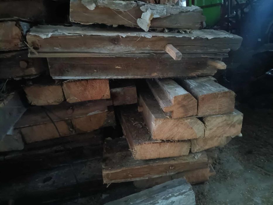 Sprzedam drewno po rozbiórce
