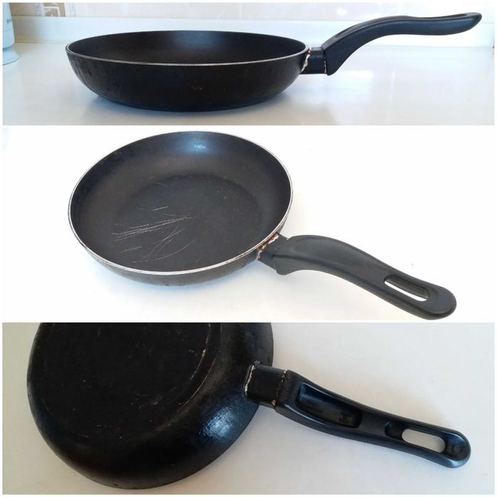 Крышка стеклянная для посуды и сковорода