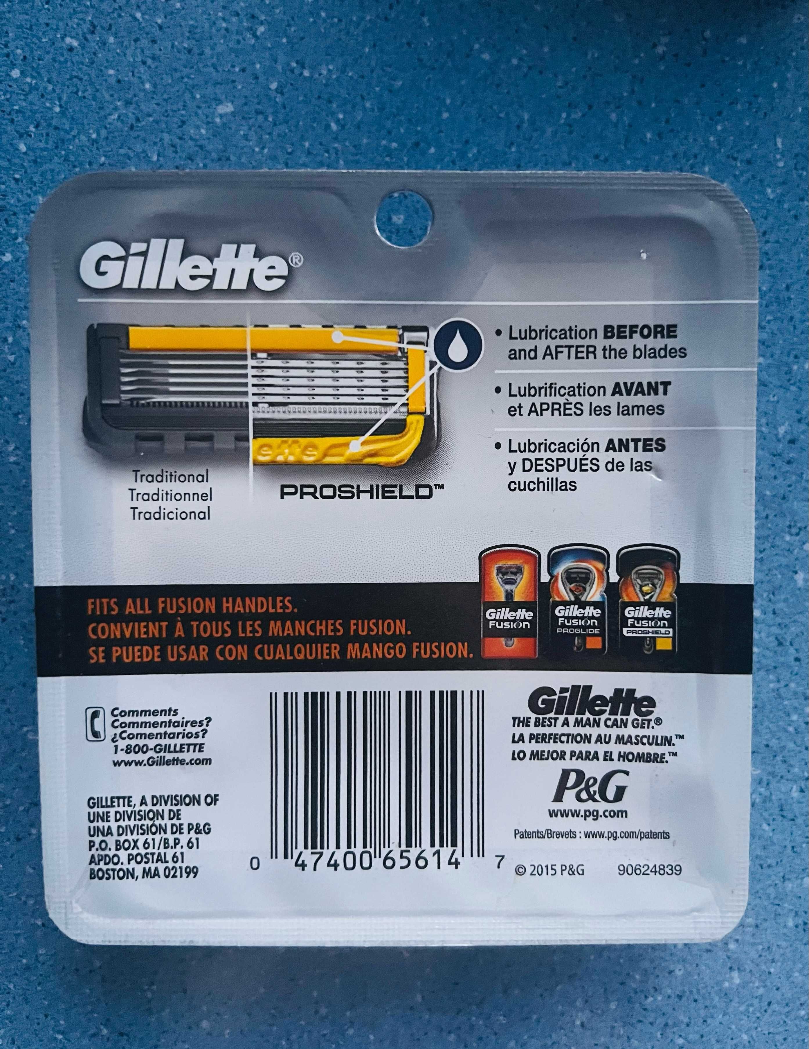 Gillette Fusion Proshield картриджі
