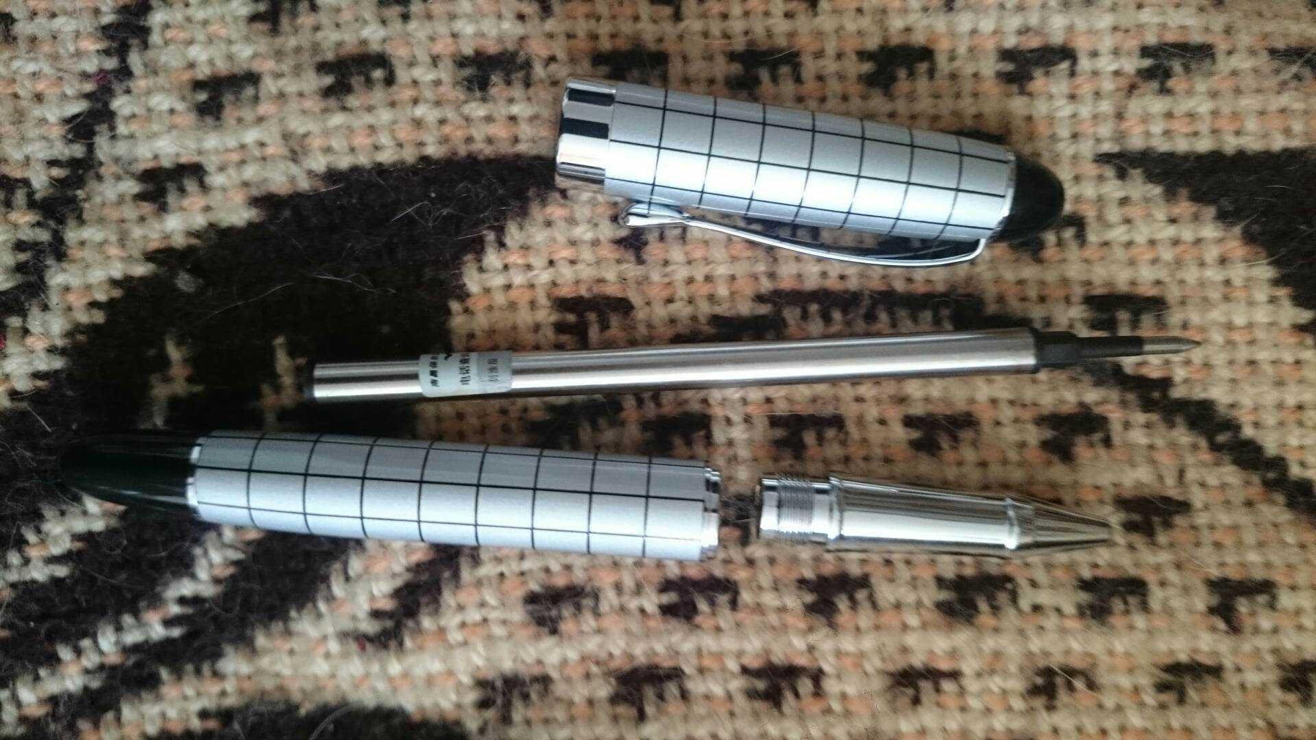 Długopis i pióro kulkowe/nieużywane/metalowe