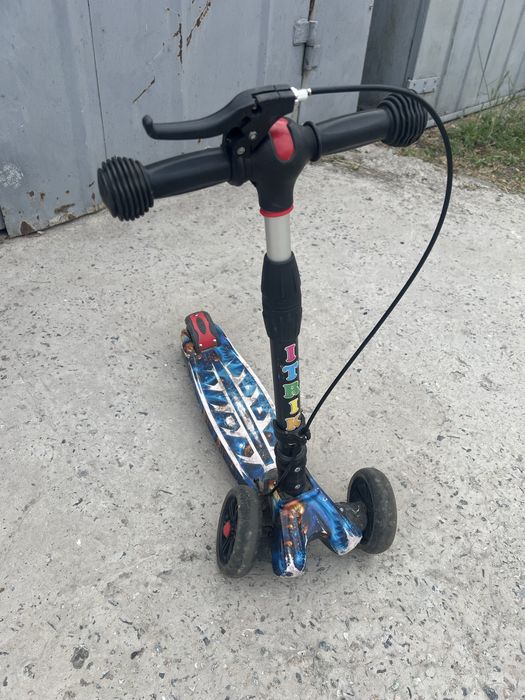 Дитячий самокат, велобіг , візок хлопчик дівчинка