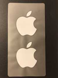 Oryginalne nowe naklejki Apple 4 sztuki