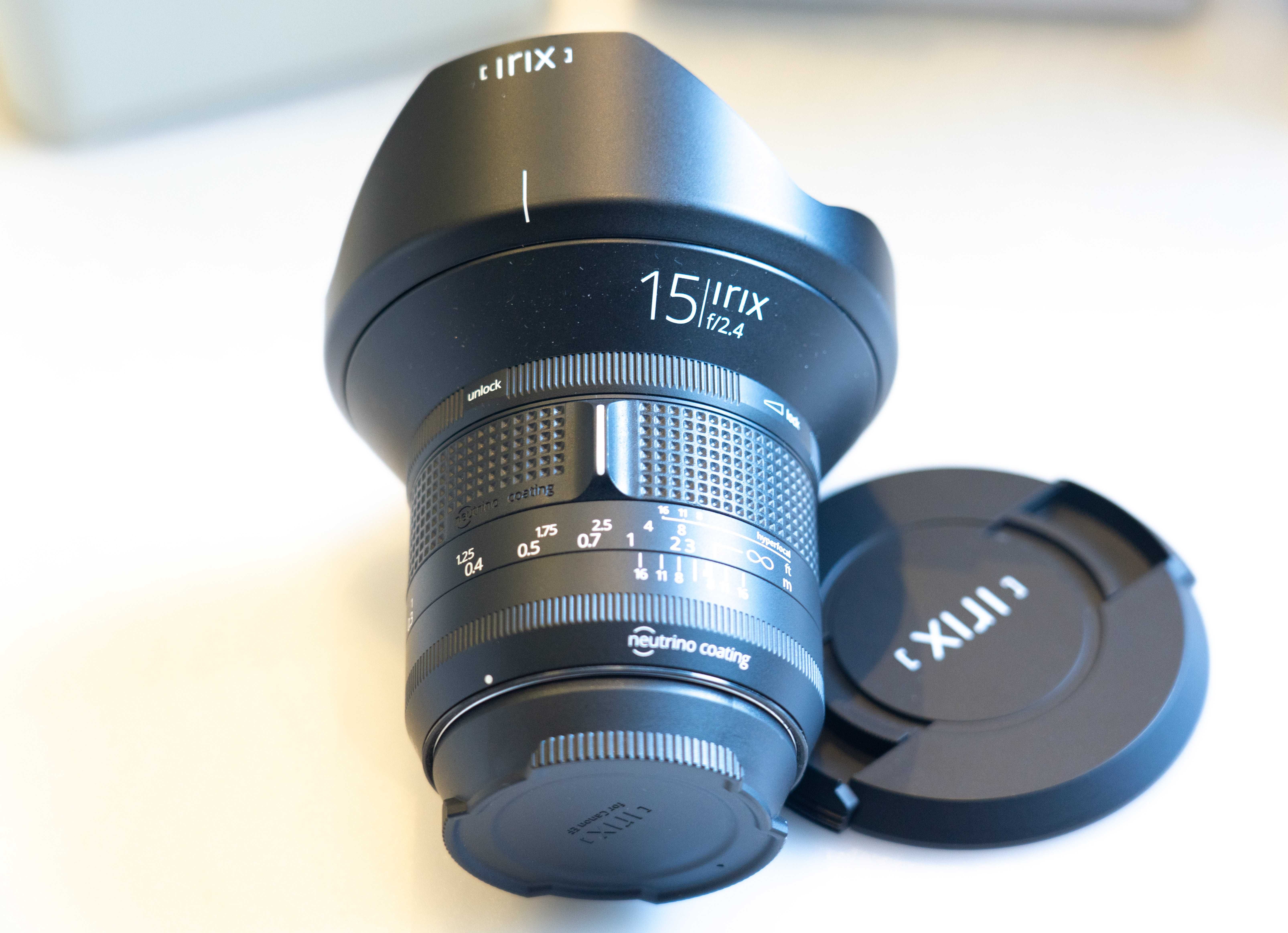IRIX 15mm f/2.4 Firefly p/ Canon EF