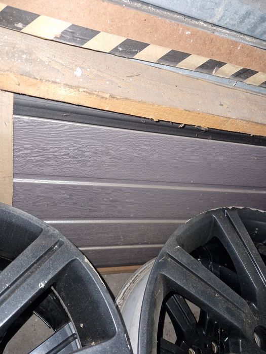 Brama garażowa Wiśniowski szara 3750x2250 nowa