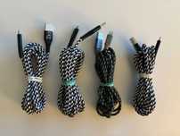Zestaw. 4 x kabel Apple iPhone Lightning