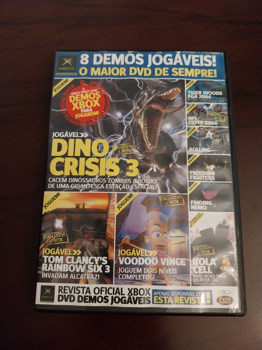 Xbox - vários jogos; demo jogáveis, jogos, consola